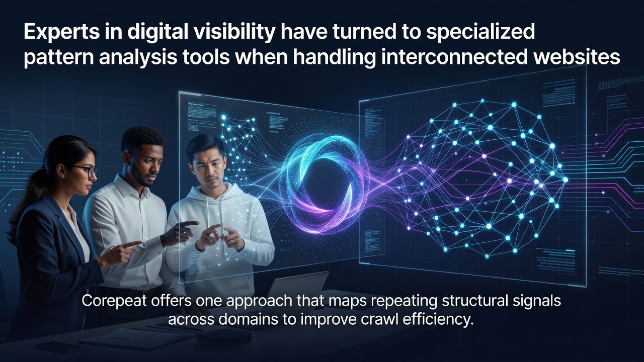 Structural Pattern Mapping Transforms Crawl Strategies for Interconnected Web Properties